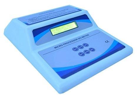 AC MICROPROCESSOR D.O METER, for Laboratory, Color : Blue