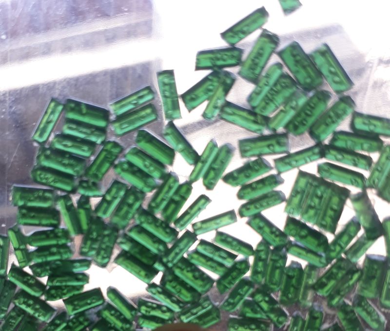 Green polycarbonate, Color : Transparent