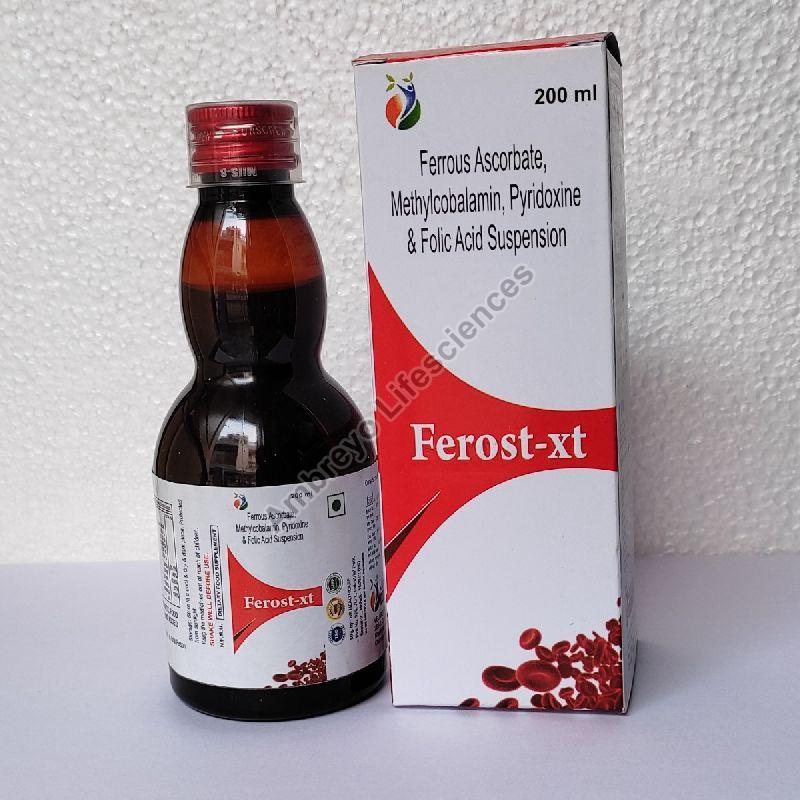 Ferost-XT Syrup, Shelf Life : 2 Year