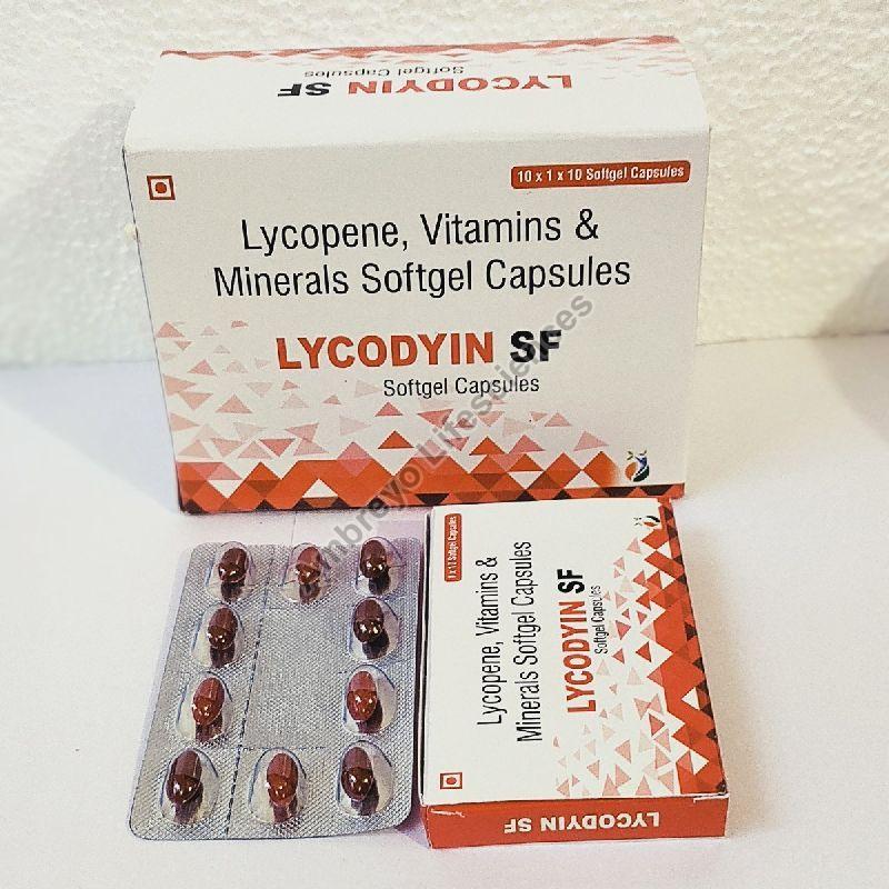 Lycodyin-SF Softgel Capsules, Shelf Life : 2 Year