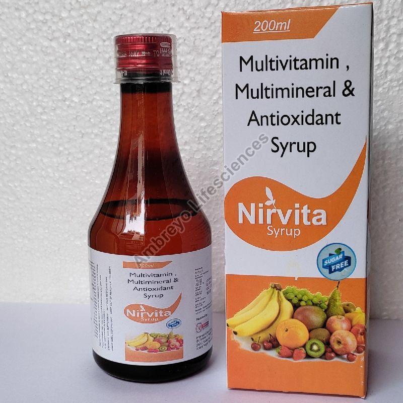 Nirvita Syrup, for Clinical, Purity : 100%