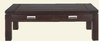Polished Plain CT02 Wooden Coffee Table, Size : W120 X D60 X H40 CM