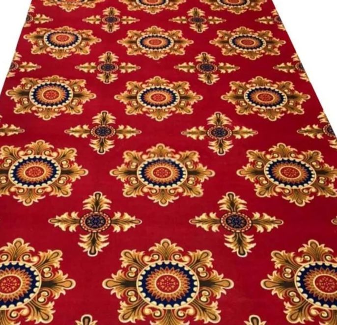 Rectangular Printed Rug, Color : Multicolor