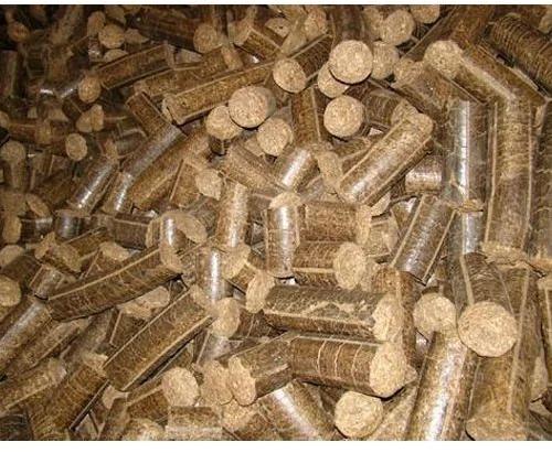 sawdust briquettes