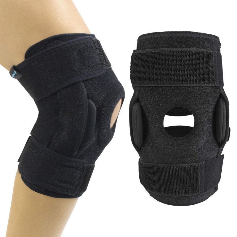 Hinged Knee Brace, for Pain Relief, Size : Standard