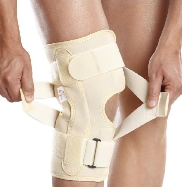 Neoprene Knee Support, for Pain Relief, Pattern : Plain