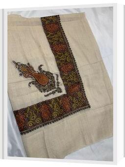 Doordaar Brown Embroidery Kashmiri Rumal, Gender : Female
