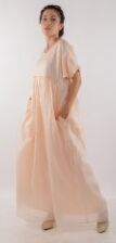 Ladies Classy Comfort Silk Maxi Dress, Size : XL, XXL, XXXL