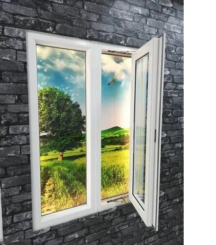 UPVC Casement Window, for Home/Villa