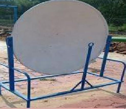 Parabolic Dishes Science Park Equipment, Color : White, Grey