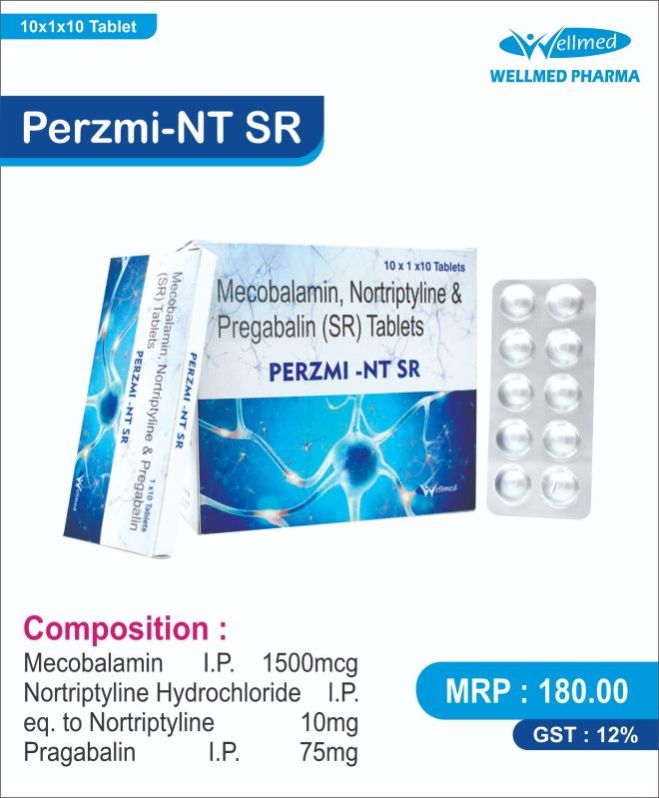 Mecobalamin Nortriptyline Hydrochloride eq. to Nortriptyline