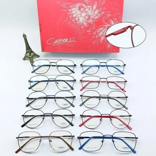Metal Carboucl Optical Eyewear Frame, Gender : Unisex