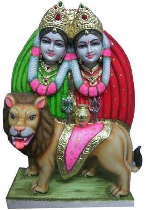 Polished Marble Kela Devi Statue, for Dust Resistance, Packaging Type : Thermocol Box, Carton Box