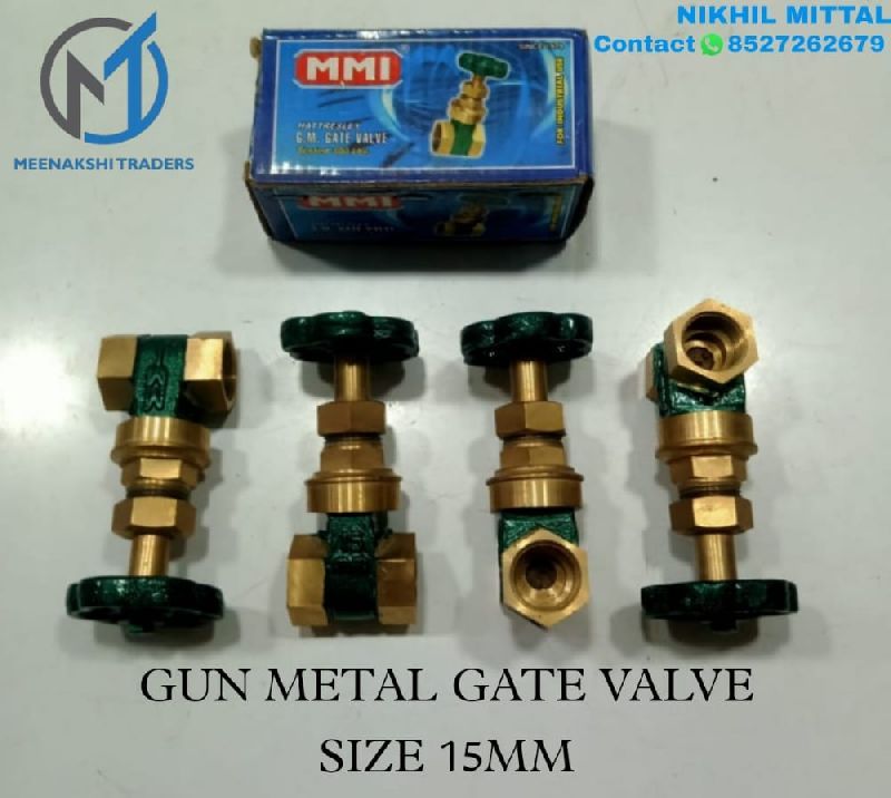 15mm Mmi Gun Metal Gate Valve, for Oil Fitting, Water Fitting, Feature : Blow-Out-Proof, Casting Approved
