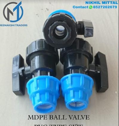 Plastic 20mm Mdpe Ball Valve, for Water Fitting, Feature : Smooth Finish Robust Design, Investment Casting