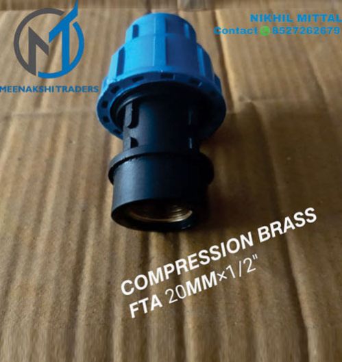 20mm X15mm Compression Brass Fta