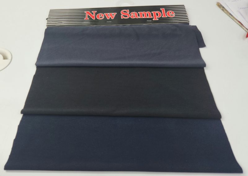 12 colors polyester lycra fabric 4 way, for Garments, Pattern : Plain