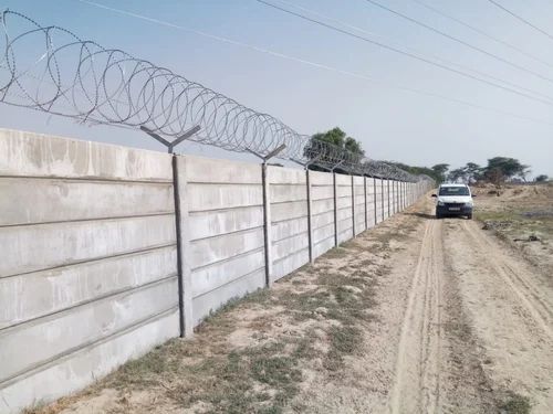 RCC Panel Build Precast Prestressed Boundary Wall, for Construction, Feature : Durable, High Strength