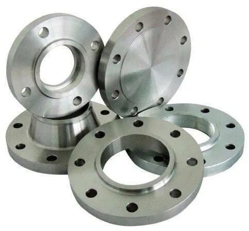 Round Stainless Steel Forged Flanges, Color : Silver