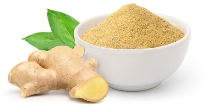 Yellow Natural Dried Ginger Powder, Grade Standard : Food Grade