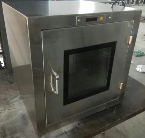Stainless Steel Static Pass Box, Voltage : 230 V