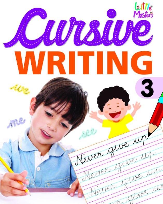 cursive writing - 3 book