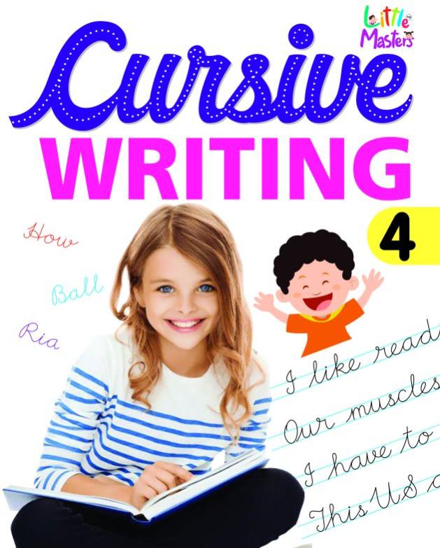 cursive writing - 4 book