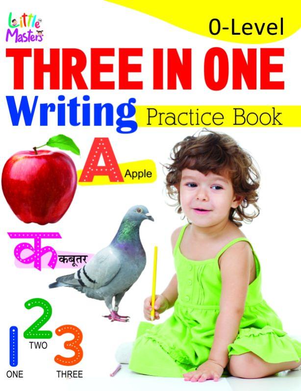 0-Level Three In One Writing Practice Book