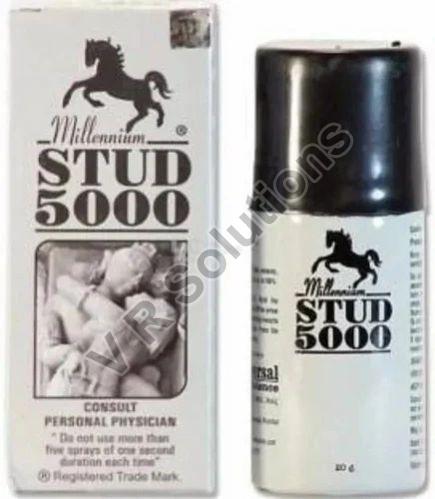 Men's Stud 5000 Spray, for Body Spary, Packaging Size : Aluminium Can