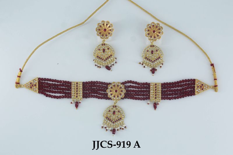 JJCS-919A Chick Necklace Set, Occasion : Party, Wedding
