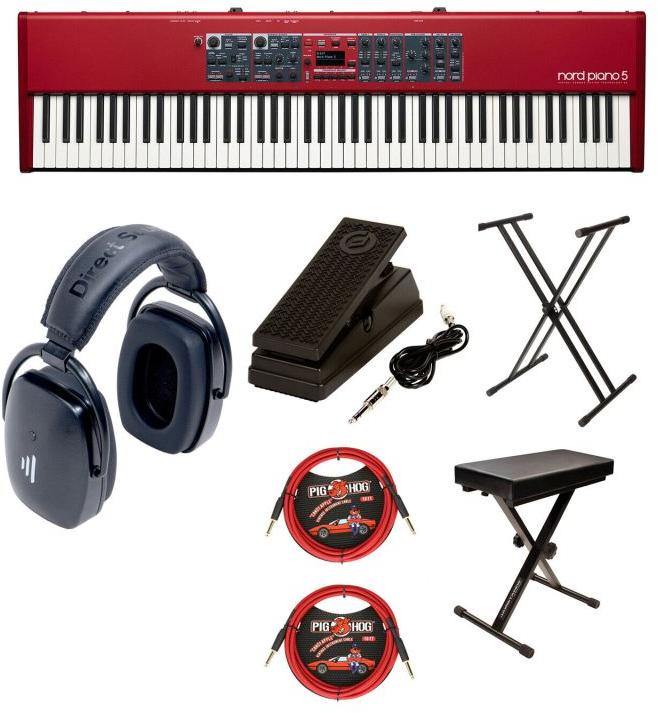 Nord Piano 5 88-Key Digital Stage Piano Keyboard Direct Sound Headphones