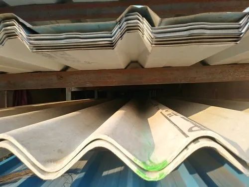 White 12 Feet Cement Roofing Sheets