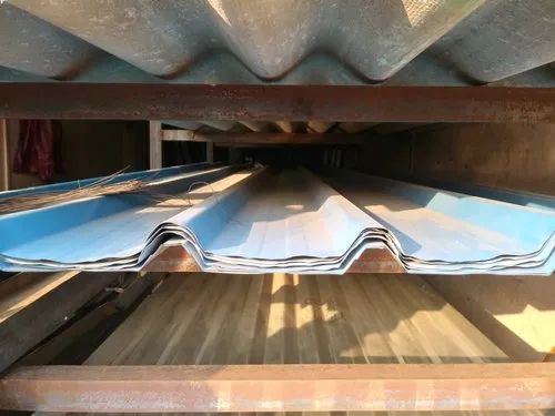 Metro Roofing Sheets, Color : Blue