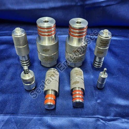 Round Stainless Steel Pipe Seal Coupler, for Industrial, Size : Standard