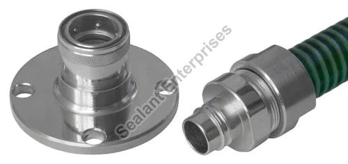 Polished Stainless Steel Quick Through Couplings, for Structure Pipe, Certification : ISI Certified