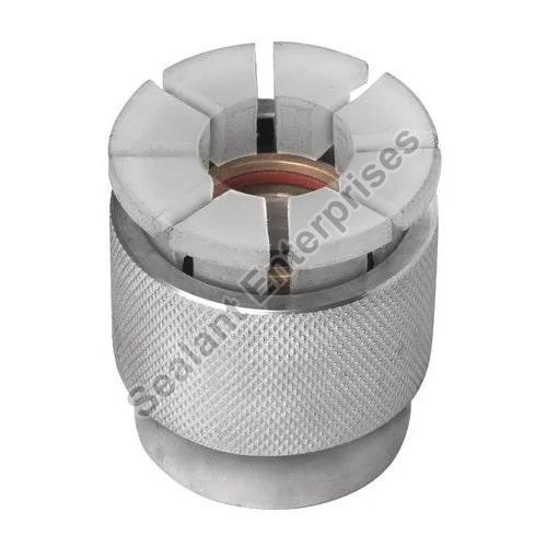 Grey Round Polished Stainless Steel Couplings, for Pneumatic Connections, Hydraulic Pipe