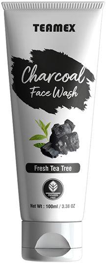 Teamex Herbal Charcoal Facewash, Age Group : Adults