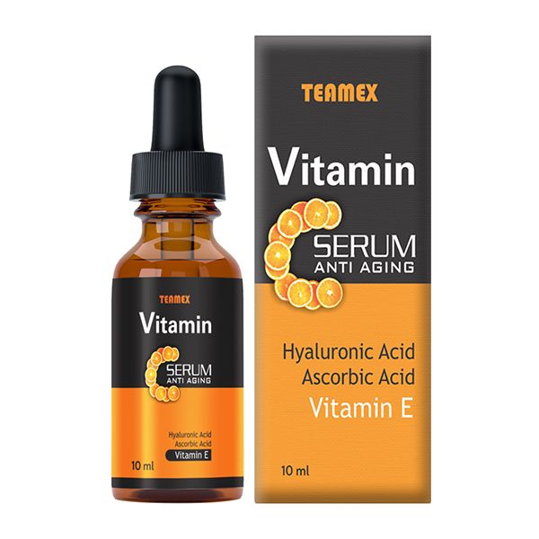 Teamex Vitamin C Serum, for Skin Perfection, Feature : Help Removing Pimples, Moisturizing The Skin