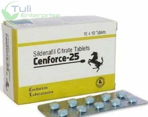 Cenforce 25mg Tablet, Packaging Type : Box