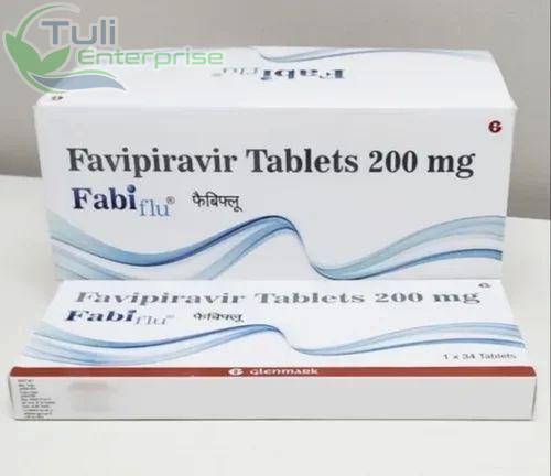 Fabiflu 200mg Tablet, for Clinical Hospital, Packaging Type : Box