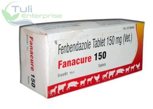Fanacure 150mg Tablet, for Clinical Hospital, Packaging Type : Box