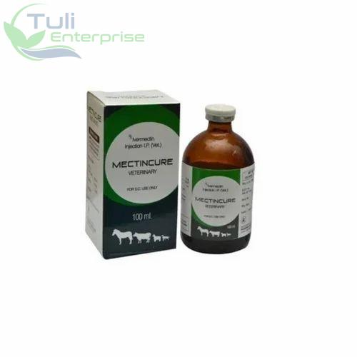Mectincure 100ml Injection, Packaging Type : Glass Bottles