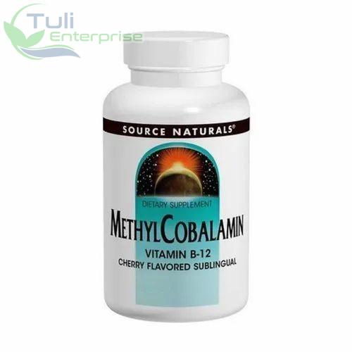 Source Natural Methylcobalamin Vitamin B-12 Tablet, Packaging Type : Bottle