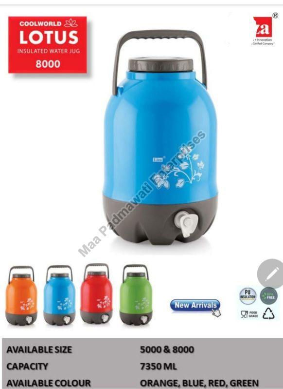 Printed Plastic Plactic Insulated Water Jug, Style : Common