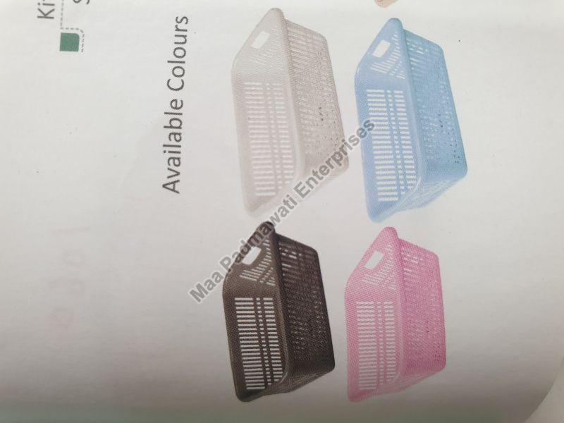 Rectangular Plastic Basket, For Kitchen Use, Feature : High Quality, Non Breakable