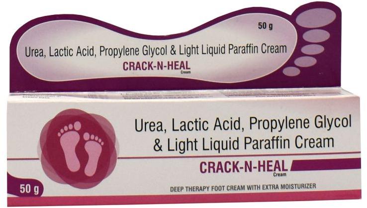 50gm urea lactic acid propylene glycol light liquid paraffin cream
