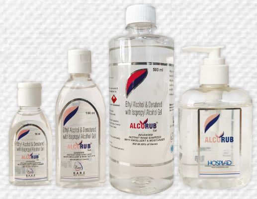 Alcorub Hand Sanitizer Gel, Feature : Dust Removing