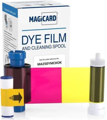 MA250 Magicard Half Panel Ribbon, Color : YMCKO