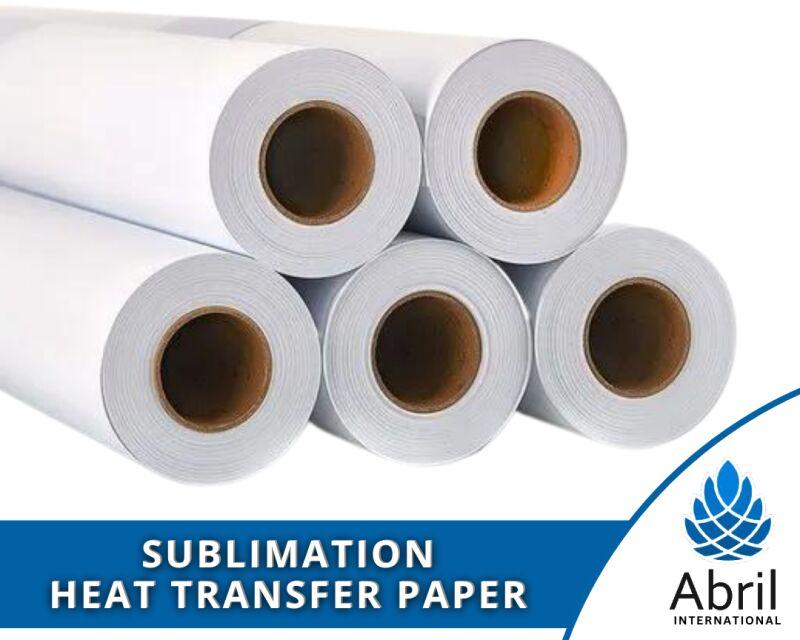 Sublimation heat transfer paper, Quality : 55 GSM TNPL