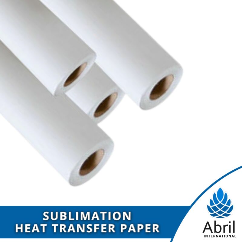24&amp;quot;  TO 63&amp;quot;  SUBLIMATION HEAT TRANSFER PAPER   ROLL